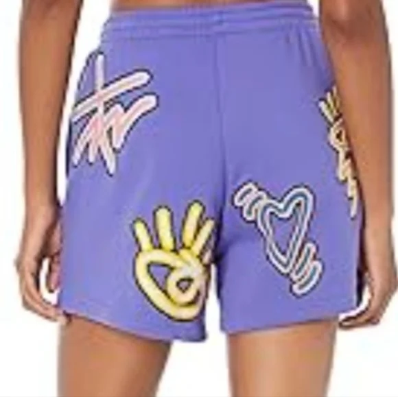 Adidas Originals Women's Love Unites Loose Short - Picture 3 of 4